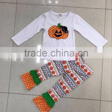 Lovely Kids Floral Polka Dots Custom Girls Wholesale Sets photo-6