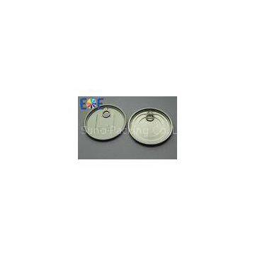 401# 99mm Aluminium Easy Open Can Lids For Plastic Can , Beer Can Lids