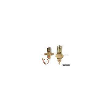 Pressure controlled water valves