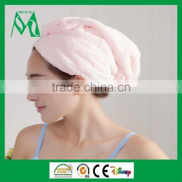 Organic bamboo hair towel turban hair dry towel hair removel towel