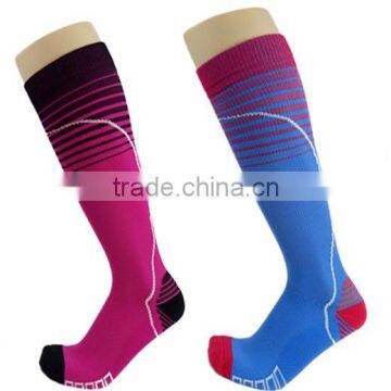 YXS 74 High quality graduated sport compression socks 20-30mmHg