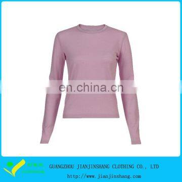 UV-Protection Bamboo Spandex Breathable Long Sleeve T Shirt For Woman