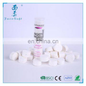 Wholesale Restaurant Magic Compressed Coin Tissue Tablet Compressed Napkin photo-2
