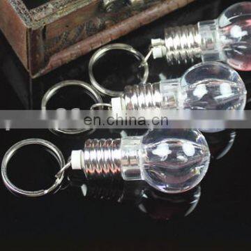 Good Quatliy PS Led Bulb Keychain Light up Led Bulb Keyring photo-6