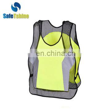 High visibility unisex breathable reflective vest running
