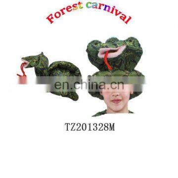 Fashion Snake Shape Plush Animal Hat for Children