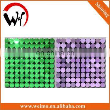 2015 New Shiny sequin panel decorative brick wall