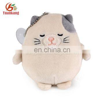 OEM Custom Manufacturers Cheap Plush Keychain Factory Super Soft Stuffed Animal Cat Keychain