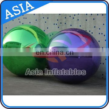 8m Dia Decorating Balloon , Decorations Inflatable Mirror Balloon For Fairs And Festivals