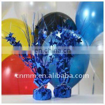 Blue ballon weight