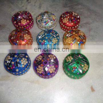 LACMIRROR WORK INDIAN JEWELLERY BOXES photo-4