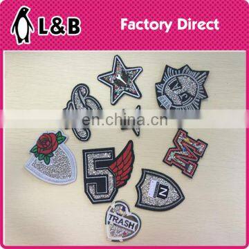 New Design Latest Fashion Hot Fix Rhinestone Patch photo-6