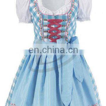 2016 Women Custom Cotton Polyester Trachten Mini Dirndl (Traditional Dirndl)