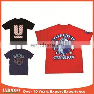 Hot Sale Orange Comfortable Plain White Fitted T-shirts photo-6