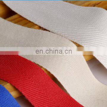 cotton twill herringbone webbing ribbon tape for garment