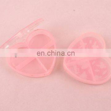 heart shape plastic pill box wholesale