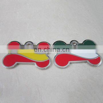 Spain and Italy flag dog tag/ dog id tag