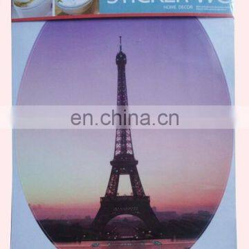 Vinyl Pvc Home Decor Wall Sticker Toilet Seat Sticker photo-4