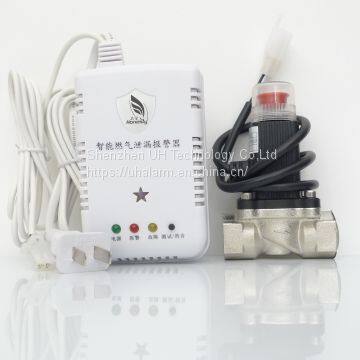 Security Home Natural Gas Detector With Solenoid Valve photo-5
