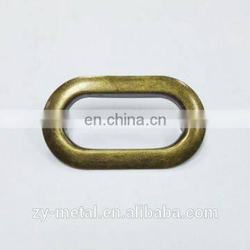 Alibaba China supplier oval shape metal eyelets for clothing,bags