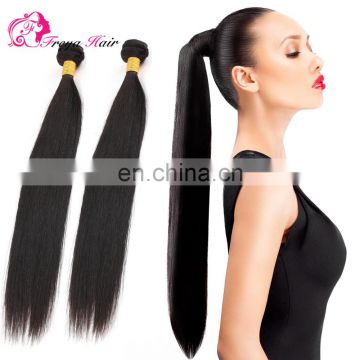 2017 hot sale top grade peruvian human hair permanent hair straightening