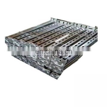 Galvanized Steel Solar Photovoltaic Stents Strut C Channel