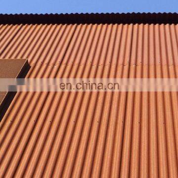 Corrugated Corten Cladding SPA-C Metal Roofing Sheet