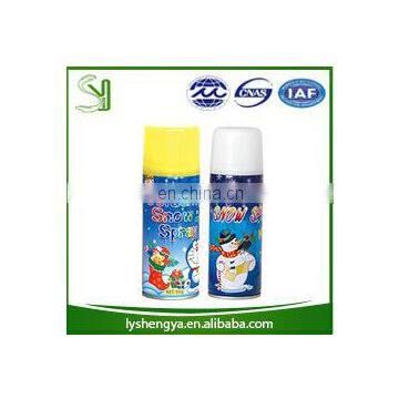 Hot sale white party snow/party spray snow foam spray for Christmas celebration