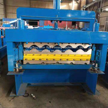 Competitive Price Roofing Tile Double Layer Roof Roll Forming Machine photo-3