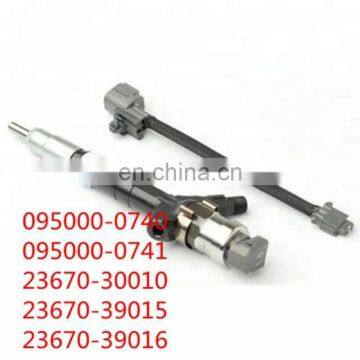 C.R. fuel injector 095000-0740 095000-0741 23670-30010 23670-36015 23670-39016 1KD-FTV, D-4D, D4D, KDJ90, KDJ95, KDJ125, Prado