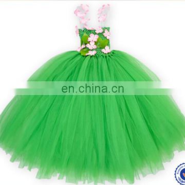 Lovely Girls Festive Baby Puffy Dresses Children Fancy Chiffon Tutu Maxi Dress Flower Kids Costumes Boutique Clothing