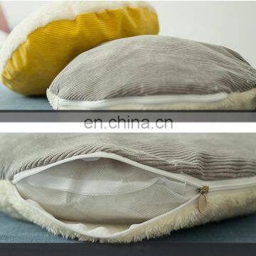 Winter Warming Pet Bed Washable Round Cat Bed With Soft Fleece Indoor Plush Dog Bed photo-7