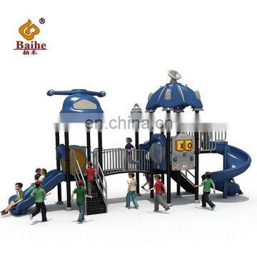 Factory Supply Attractive Kids Outdoor Plastic Playground Equipment Amusement Kids Slide