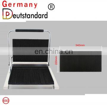 Single Plate Non-stick Cast Iron Electric Panini Grills Sandwich Grills Panini Press