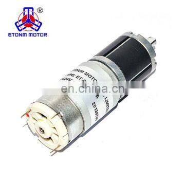 High Torque12v 24v Low Rpm dc Electric Gear Motor for Home Automation photo-3