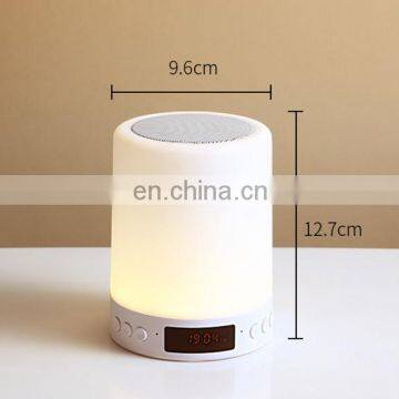Wireless Bluetooth Speaker Bedside Night Light Smart Touch Control Portable Light With Music Playback photo-5
