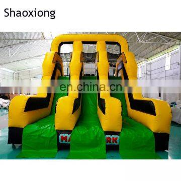 Used Adult Kids Large Inflatable City Water Park Pool Bouncer Slides Waterslide photo-2