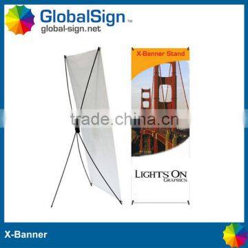 Shanghai GlobalSign cheap and hot selling x banner stands