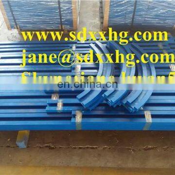 Direct and Curve Colored UHMW Plastic Chain Guide Track Rail/ Anti-abrasion Uhmwpe Strips and Sheets photo-2