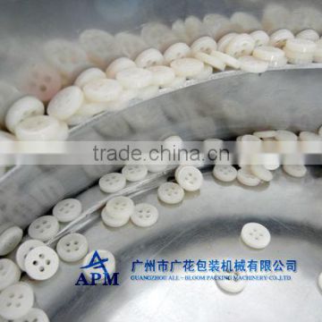 Buttons counting and packing machine