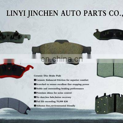 Auto Parts Co.,Ltd Direct Sale D768/WVA23130/GDB1357 Best Brake Pad None Asbestos Free Formular