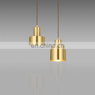 Hot Sell Modern Gold Restaurant Coffee Bar Metal Decorative Pendant Light