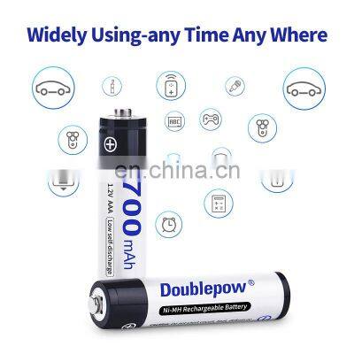 Factory Customized NI MH AAA 700mah 4pcs/box 1.2V Rechargeable Battery For Medical Equipment photo-2