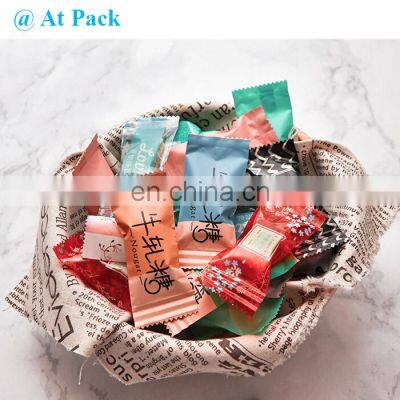 Food Grade Candy Bag Wrapper Custom Print Heat Sealing Candy Wrapper Packaging Bar