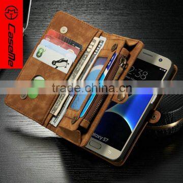 flip leather case for Samsung Galaxy S7,for Galaxy S7 cell phone case