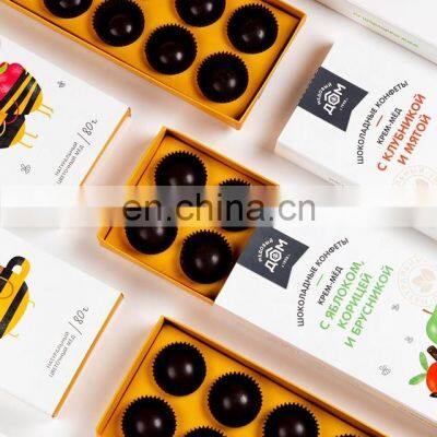 Chocolate Sweets With Cream-honey Dried Apricot Chocolate Candy photo-5