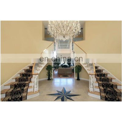 Luxury marble tread staircase designs interior stair photo gallery