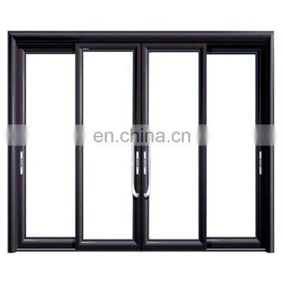 Modern Aluminum Alloy Heavy Sliding Door Tempered Glass Door Aluminium Profile Sliding Door