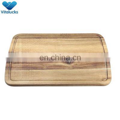 Custom Logo Kitchen Meat Chopping Board Cutting Boards With Holder Vegetable Fruits Wooden Chopping Blocks Customized Designs photo-4