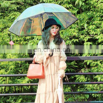 Private Label Trendy OEM Japan Modern Colour Changing Adult Outside Customise Umbrella photo-4